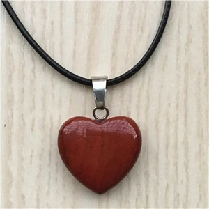 Rainbow stone Супер Скидка, модные подвески и ожерелья в виде сердца из натурального красного агата малахитового Тигрового Глаза для женщин, мужчин и детей, 1 шт - Окраска металла: Rainbow stone