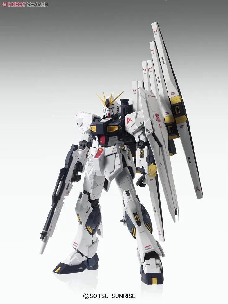 Bandai Gundam MG 1/100 Rx-93 Nu Ver. Ka мобильный костюм Сборная модель наборы фигурки пластмассовые игрушечные модели