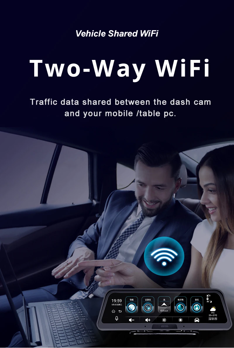 Автомобильный видеорегистратор SLIVERYSEA 4G ADAS 1" Android 5,1 gps навигатор регистратор видео видеорегистратор с двумя камерами s зеркало