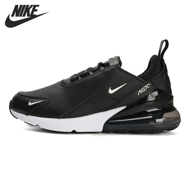 Оригинальный Новое поступление NIKE AIR MAX 270 PRM LEA мужские кроссовки для бега|Беговая