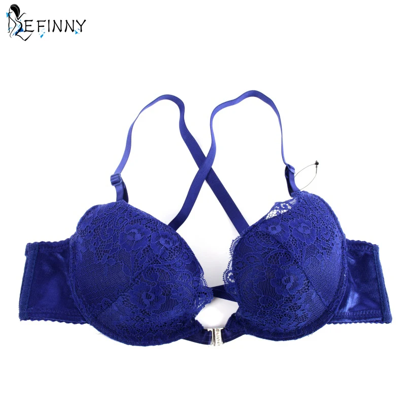 Комплект женского нижнего белья модный кружевной бюстгальтер с пуш апом