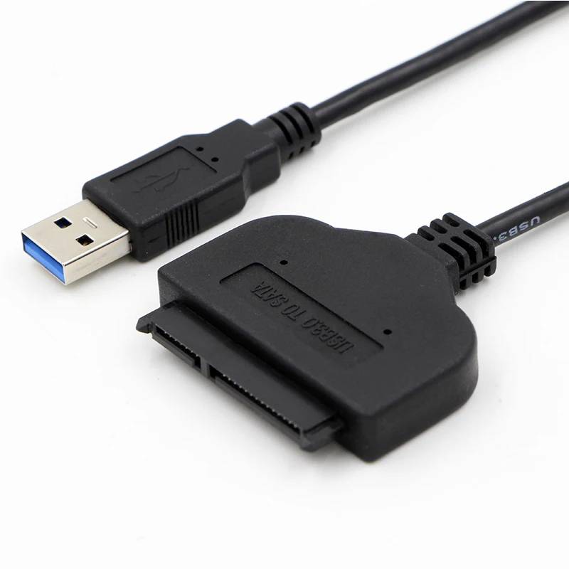 Адаптер WEIJINTO с USB 3 0 на SATA3 22 контактный sata кабель для 2 5 SSD HDD HD драйвер жесткого
