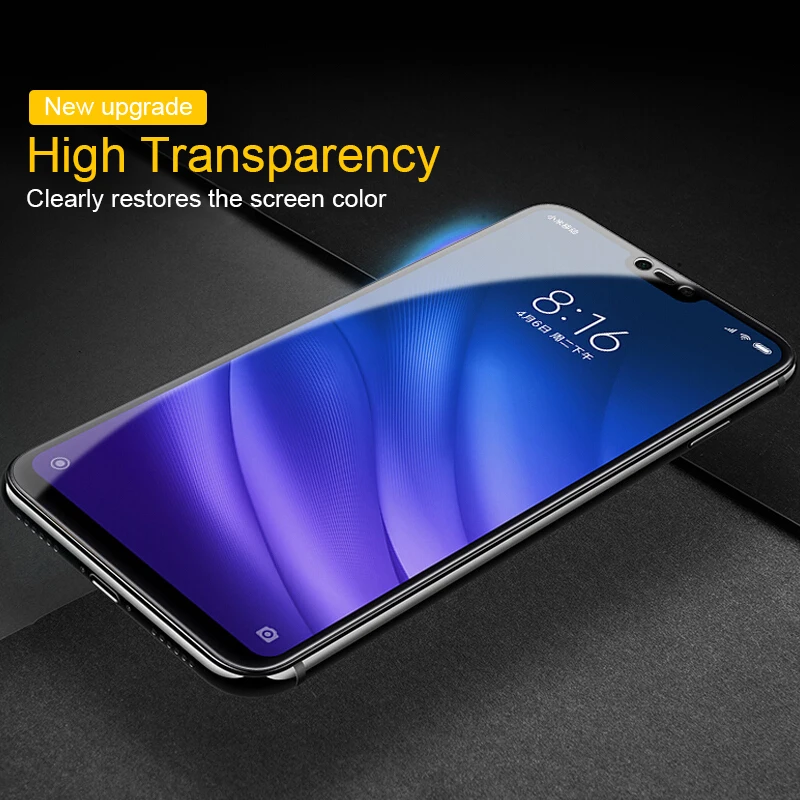 BXE 9H полное покрытие закаленное стекло для Xiaomi Mi 8 Mi8 lite SE Explorer Защита экрана 8SE