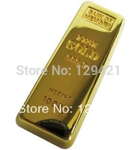 U disk 8 ГБ 16 32 64 Гб Водонепроницаемый Super Bullion/Gold bar USB флеш-накопитель карта памяти