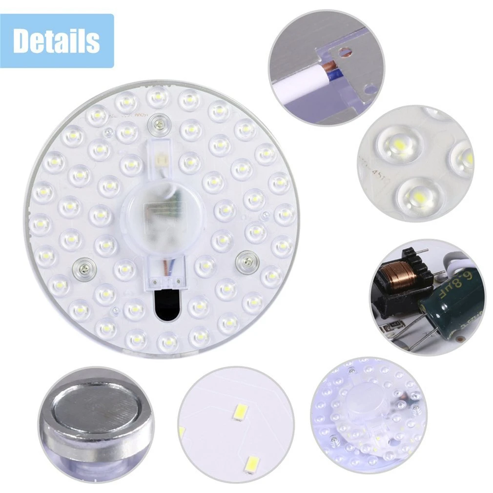 24W LED Panel Light Round Ceiling Lamp Modified Board Source with Lens Module Accessory | Лампы и освещение