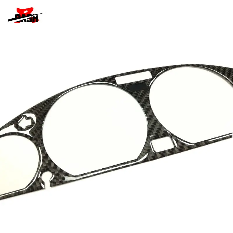 DASH Carbon оптоволоконный датчик triml для E46 3 серии 1998 2005 крышка кластерная рамка