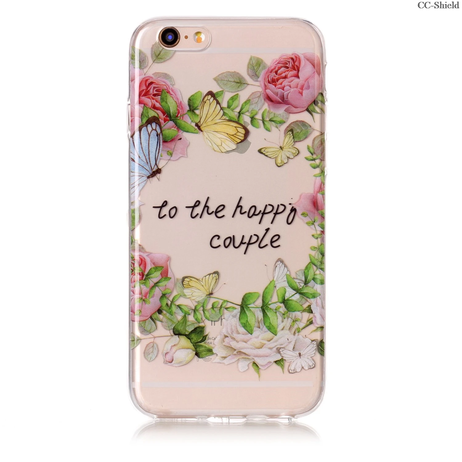 Soft TPU Case for Apple iPhone 6 6S 4.7'' inch Transparent Silicone Phone Cases Cover i iPhone6 case |