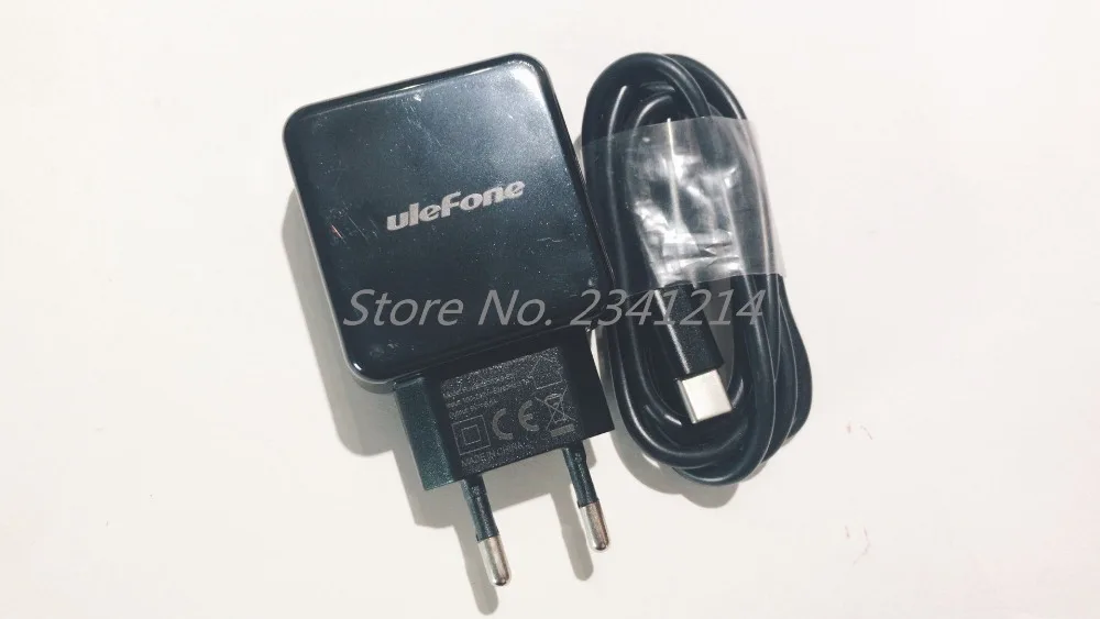 Новинка для Ulefone power 5 USB адаптер зарядное устройство ЕС вилка путешествия 5А 5В. Быстрая зарядка+ usb-кабель type-C для телефона Ulefone power 5