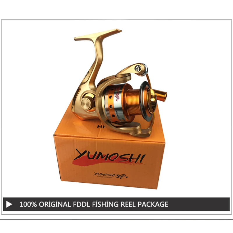Yumoshi 12 подшипник 5.2: 1 500 9000 катушка для спиннинга фидер рыболовная Металл спиннинг