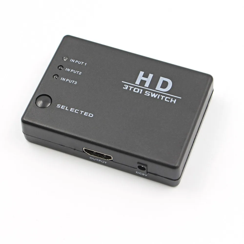 SOONHUA 3 Порты и разъёмы Full HD 1080P HDMI переключатель в 1 выход сплиттер видео адаптер с