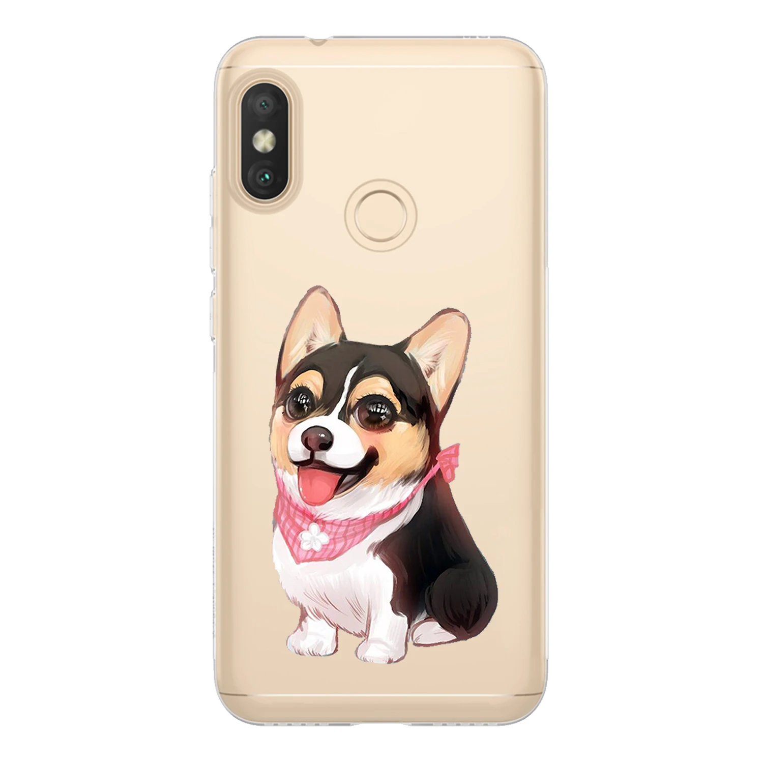 Чехол для Xiaomi Redmi 6 Pro 5 84 &quot мягкий силиконовый милый чехол из ТПУ с изображением