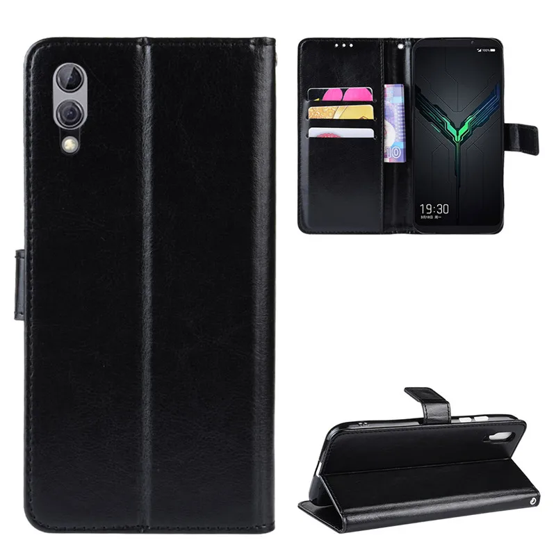 Роскошный кожаный чехол с откидной крышкой для Xiaomi Black Shark 2 Pro | Мобильные телефоны