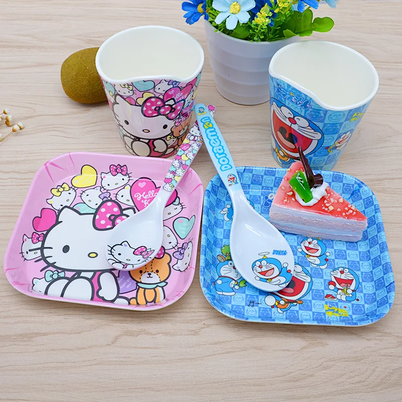 3 шт./компл. набор посуды для кормления детской из меламина | Мать и ребенок