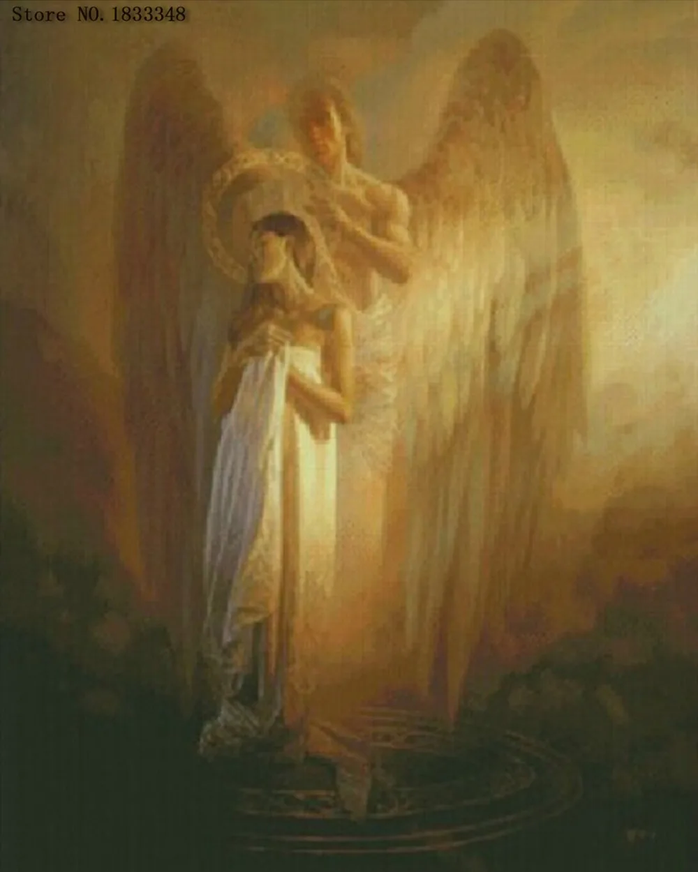 Вышитый бриллиантами Ангел вышивка икон бисером комплект человек картинки