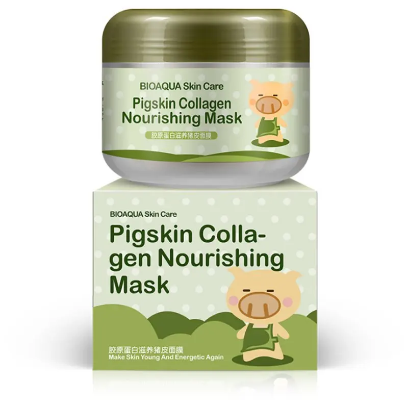 Face Skin Care Clean Pig Mask Anti Aging Cream Wrinkle Magic Facial Ageless 100g | Красота и здоровье