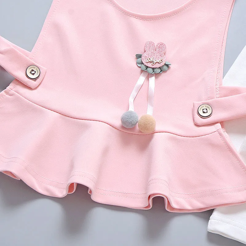 BibiCola/одежда для малышей Комплект маленьких девочек Демисезонный В стиле