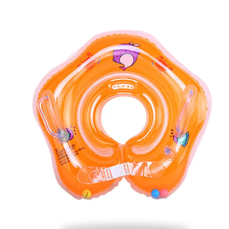 Детское надувное кольцо поплавок для шеи круг купания новорожденных Надувное