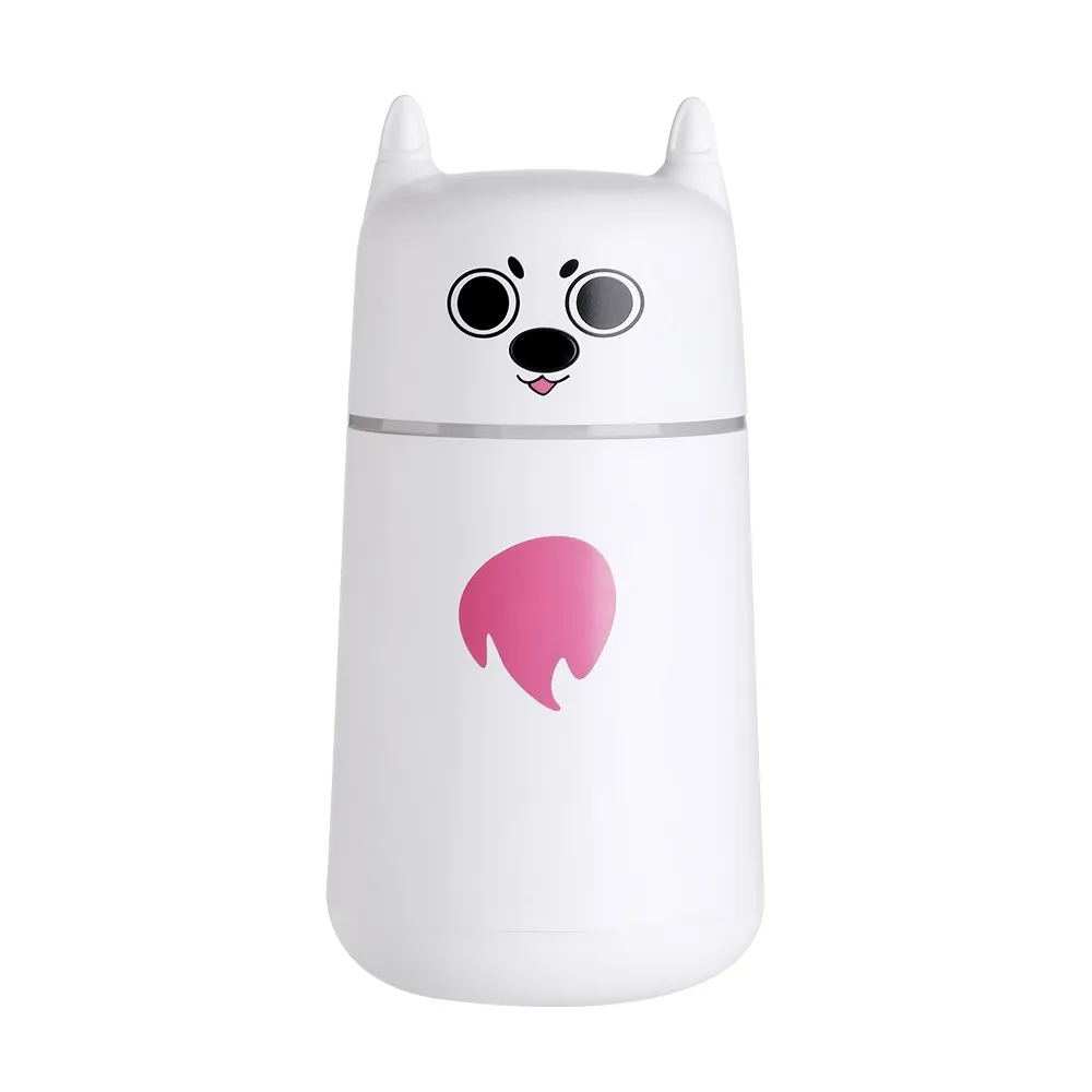 220ml air humidifier 7 Color Changing LED Lights car cute expression usb for Office Home | Бытовая техника
