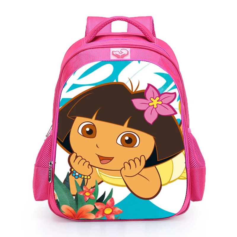 Школьный рюкзак с рисунком из мультфильма the explorer милый для девочек подростков