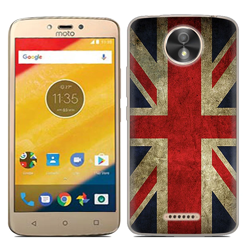 Новое поступление чехол для телефона Motorola Moto C Plus 5-дюймовый модный дизайн