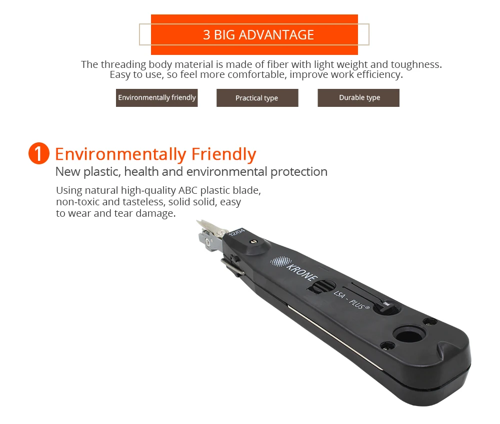TISHRIC Krone RJ45 щипцы Профессиональный Lsa-plus телекоммуникационный телефонный провод кабель RJ11 оптический удар вниз сеть обжимных инструментов Комплект