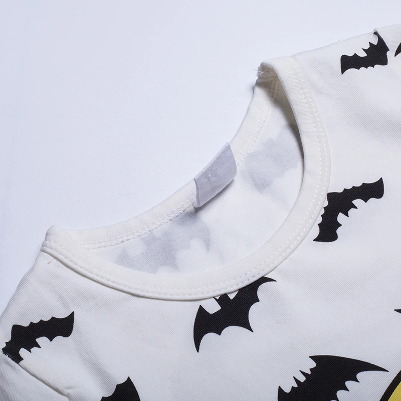 Manufacturer direct sale 2018BAILIWEINI summer new two - piece short-sleeved full printed bat seven-point boys and girls suit | Детская