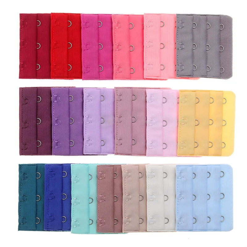 

Удлинитель для бюстгальтера с пряжкой, 4 крючка, два удлинителя, 3 ряда, аксессуары для нижнего белья