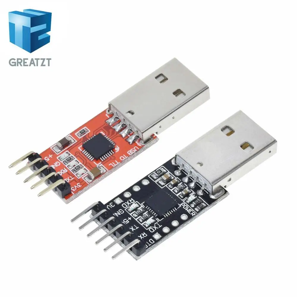 Преобразователь GREATZT 1 шт. 5 контактный CP2102 USB 2 0 на модуль TTL UART 6 последовательный