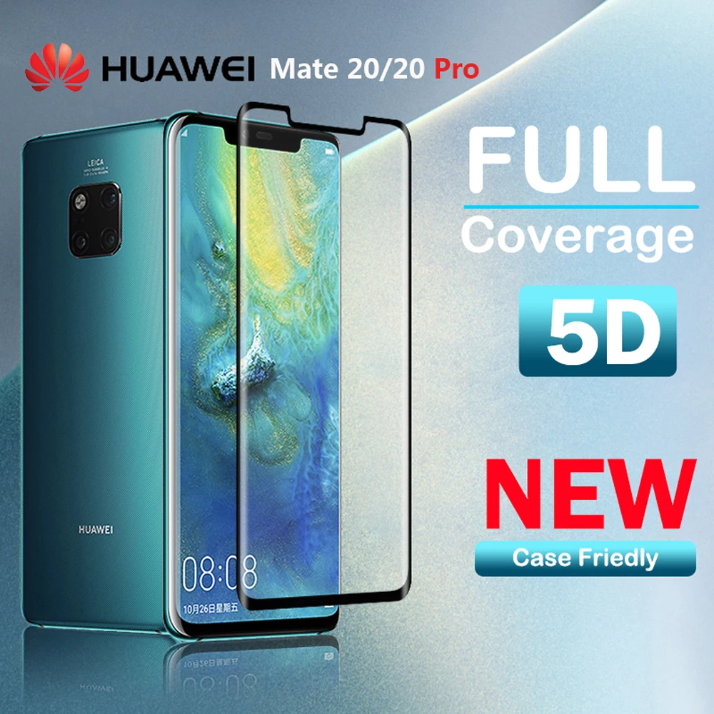 

Glass film for Huawei Mate 20 Pro Glass full cover tempered glass for screen protector for Huawei Mate 20 Protective glass film