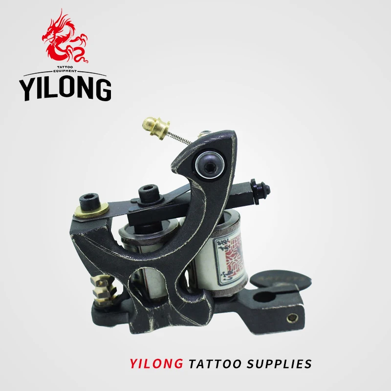 

YILONG Top Quality Shading Tattoo Machine Artist Iron Frame Tattoo Guns Suppies