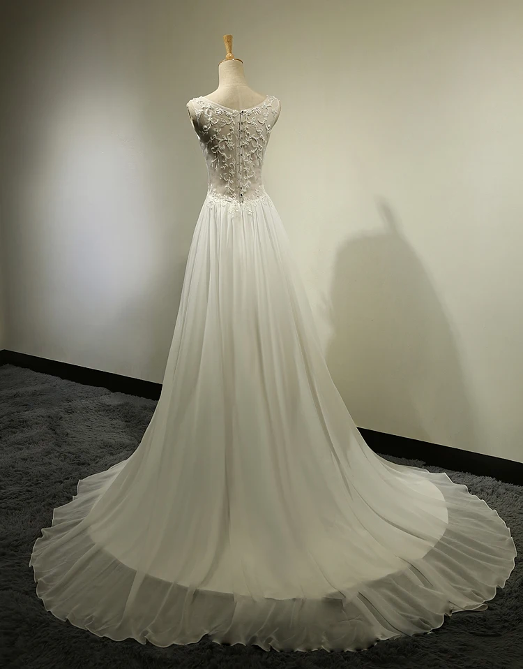 Сексуальное длинное формальное платье с треугольным вырезом жемчугом и бусинами