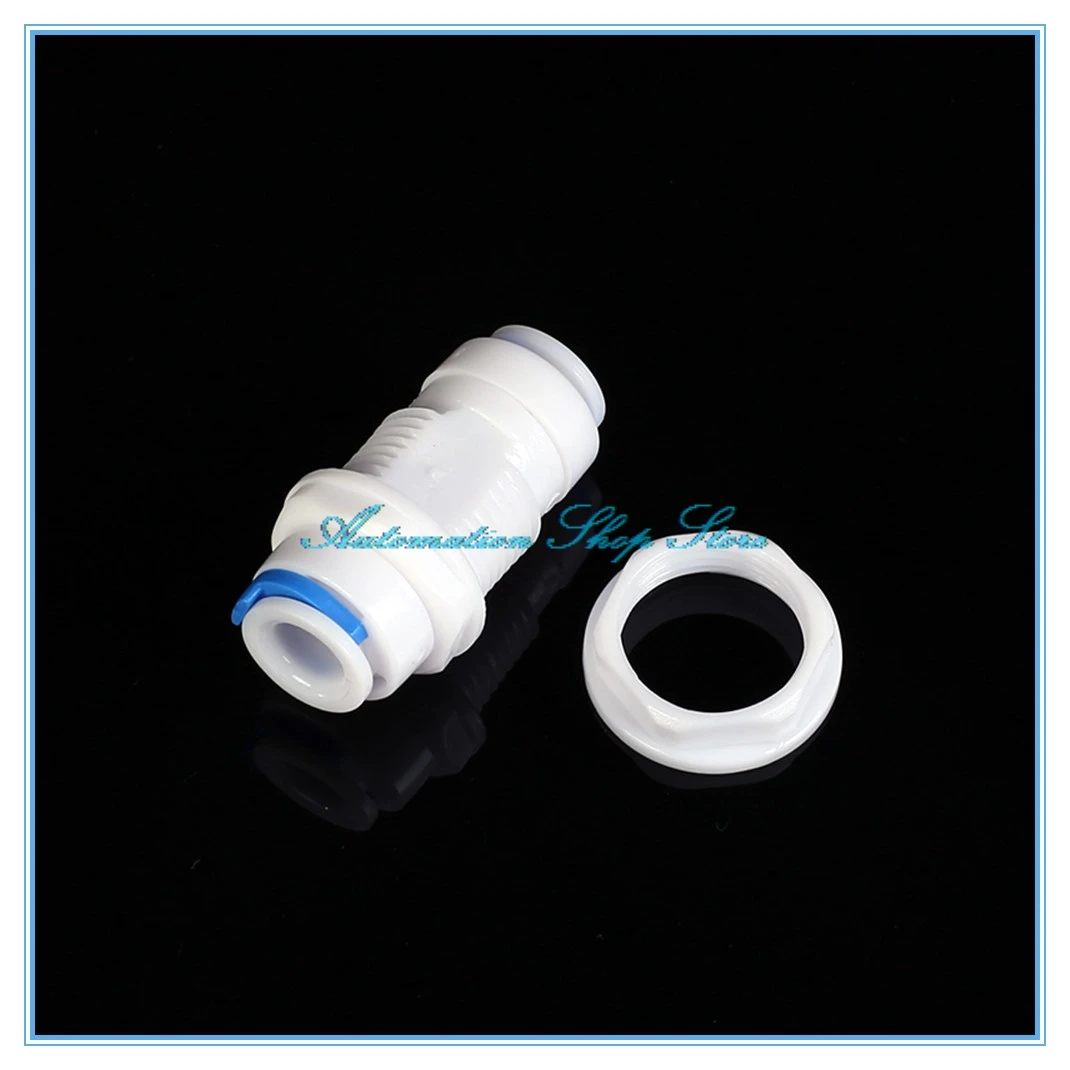 1/4 &quot3/8&quot OD труба RO фитинги с прямой гайкой для воды быстрый соединитель система |