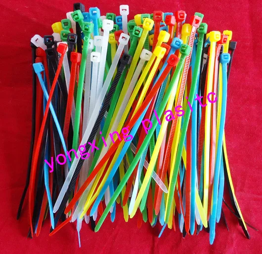 

150pcs/bag cable tie 2.0X100 red yellow blue green black white bundle wire
