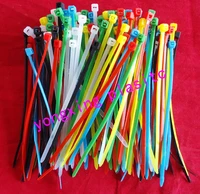 150pcsbag cable tie 2 0x100 red yellow blue green black white bundle wire
