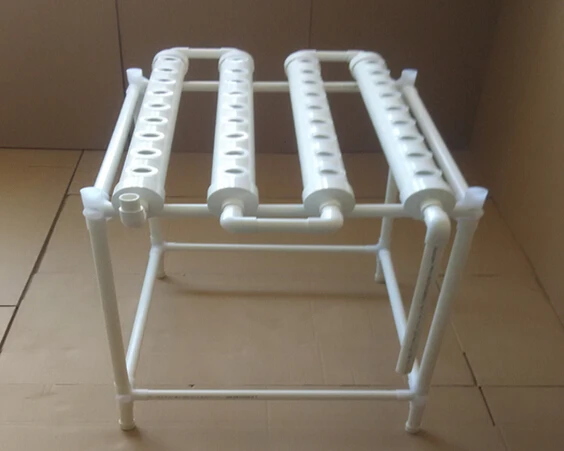1 floors 4 main tubing with 36pcs net cup Hydroponics system NFT Nutrient Film Technique | Дом и сад