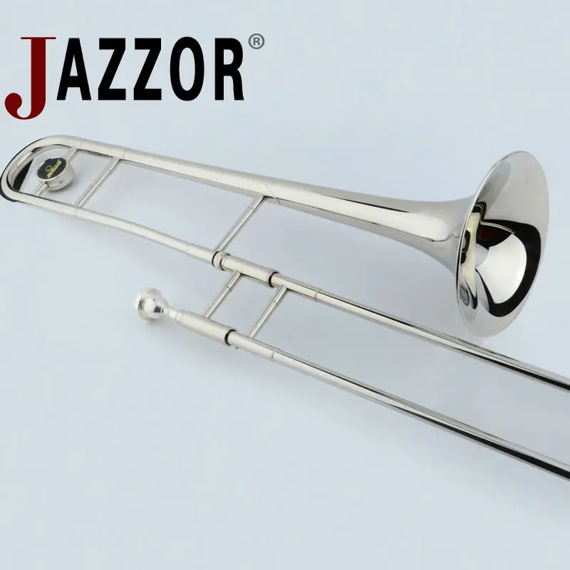 JAZZOR JBSL 700 высоко тромбон B плоский золотой лак латунный ветровые инструменты с