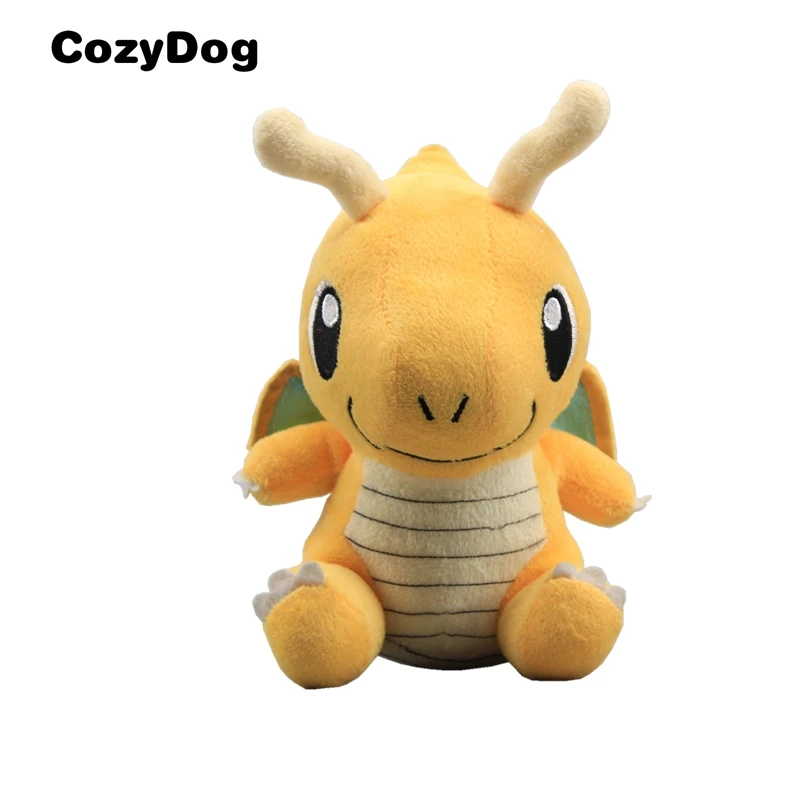20 CM Dragonite Пикачу плюшевая игрушка кукла японская мультяшная фигурка Raichu Bulbasaur Dragonite Jigglypuff Magikarp Snorlax Мягкая кукла дропшиппинг - Цвет: 20 CM Dragonite