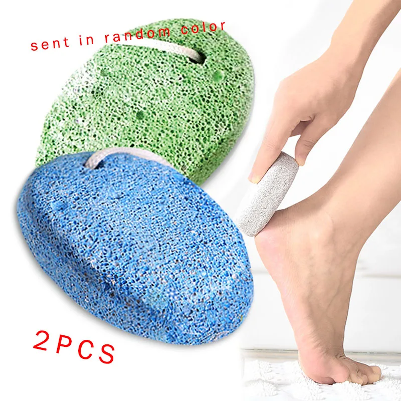 2 шт Пемза для ног Очищающая Кожа Массаж чистый мертвый жесткий уход за кожей