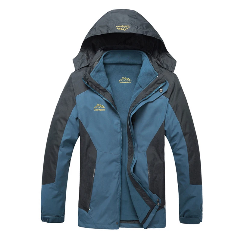 Plus Size Men's Jackets Waterproof Outdoor Army Mountaining Coats Men Women Outerwear Casual Brand Male Clothing 8XL 599 | Мужская