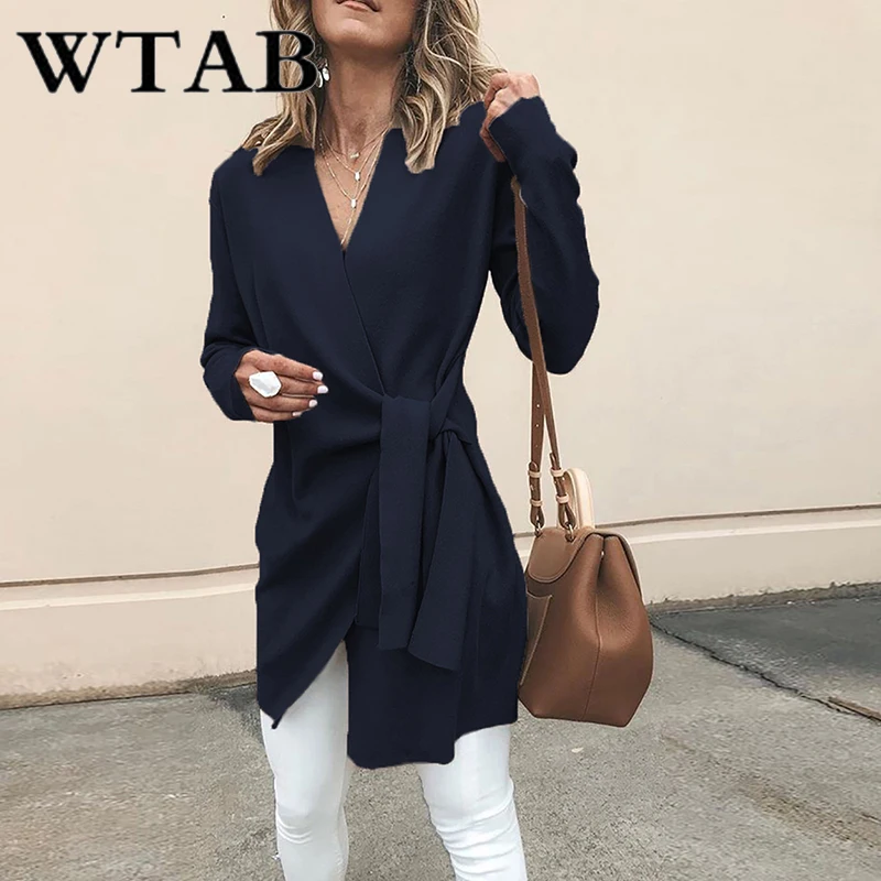 Женское повседневное пальто WTAB новинка 2018 утепленная осенне-зимняя куртка с