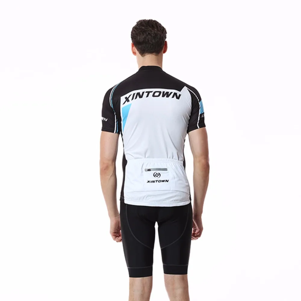 

XINTOWN Breathable Anti-Sweat Short Sleeve Cycling Sets Clothes Jerseys Bib Shorts Bike Ropa Ciclismo Bicycle Jerseys ZIJUE