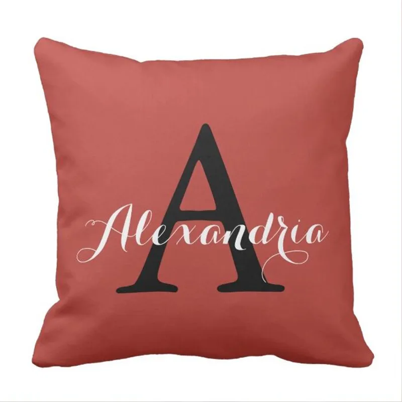 Абстрактный оранжевый синий закат пляжная сцена Подушка Чехол|pillow case|beach pillow