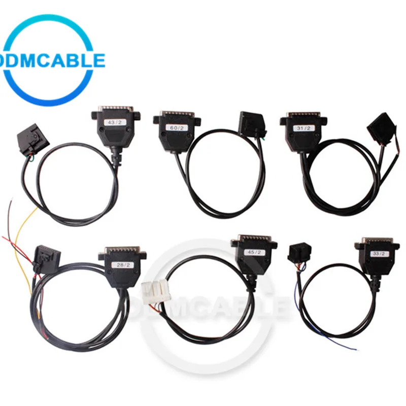 

Full Set Cables for Digiprog III Digiprog 3 Odometer Programmer diagnostic scanner digiprog III diagnosis cable