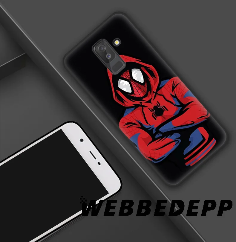 WEBBEDEPP Spider Man Into the Verse Soft TPU Silicone Case for Samsung Galaxy S10 S10e S9 S8 Plus S7 S6 Edge &amp J6 Phone |