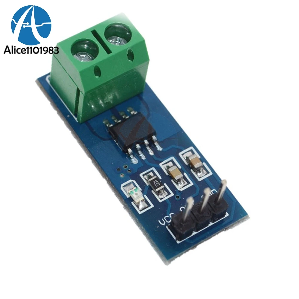 ACS712 30A диапазон датчика Холла модуль для Arduino Diy электронная печатная плата |