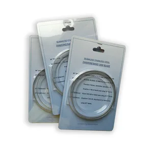 Сменное полотно для ленточной пилы с алмазным покрытием, 3 шт.упак. дюйма, 42 дюйма, x18 дюймов, для CR40 Custom XL