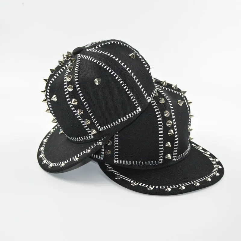 Кепка Snapback в стиле хип хоп для мужчин и женщин кепка панк с шипами бейсболка рок