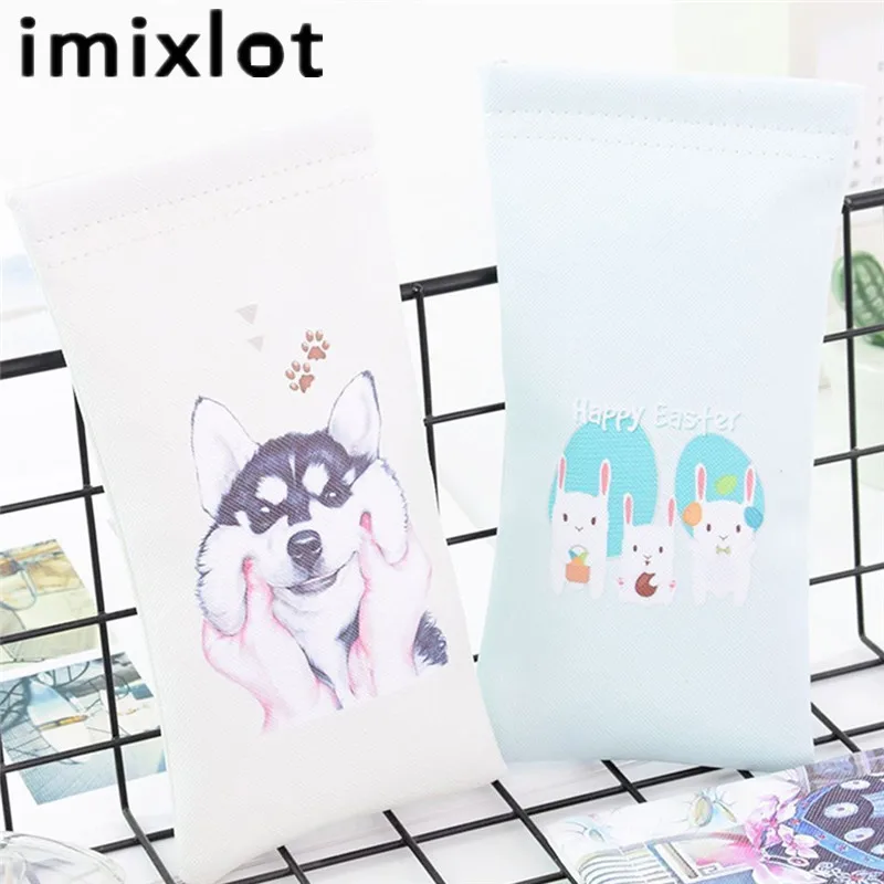 IMIXLOT Новые Креативные сжатия Портативный футляр для очков очки Защитный