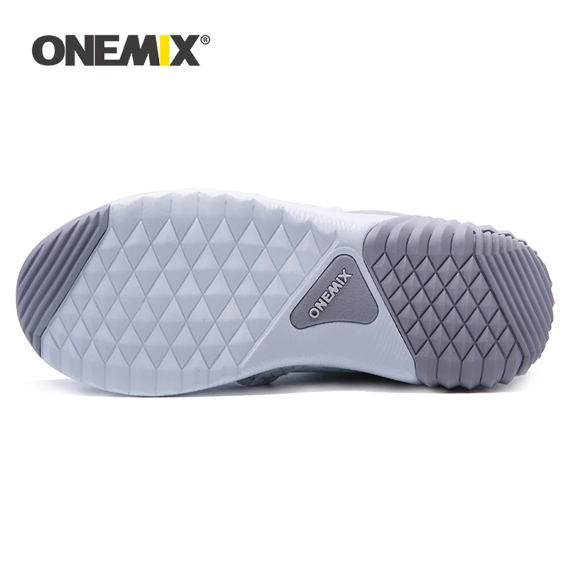 Onemix Women Sneakers Winter Boots Suede Leather Hairy Boots Outdoor Warm Woman Running Shoes Waterproof Walking Sneaker