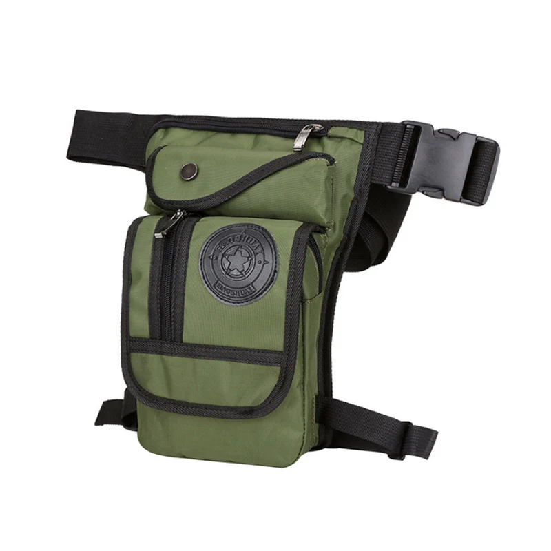 

Hot 1 Pcs Men Leg Waist Bag Nylon Portable Waterproof for Sport Outdoor Riding Climbing DO2